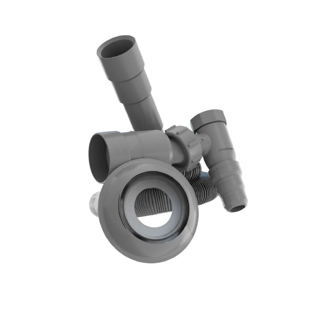 Kit Adaptador para Saida de Maquina Lavar Roupa Blukit 30459