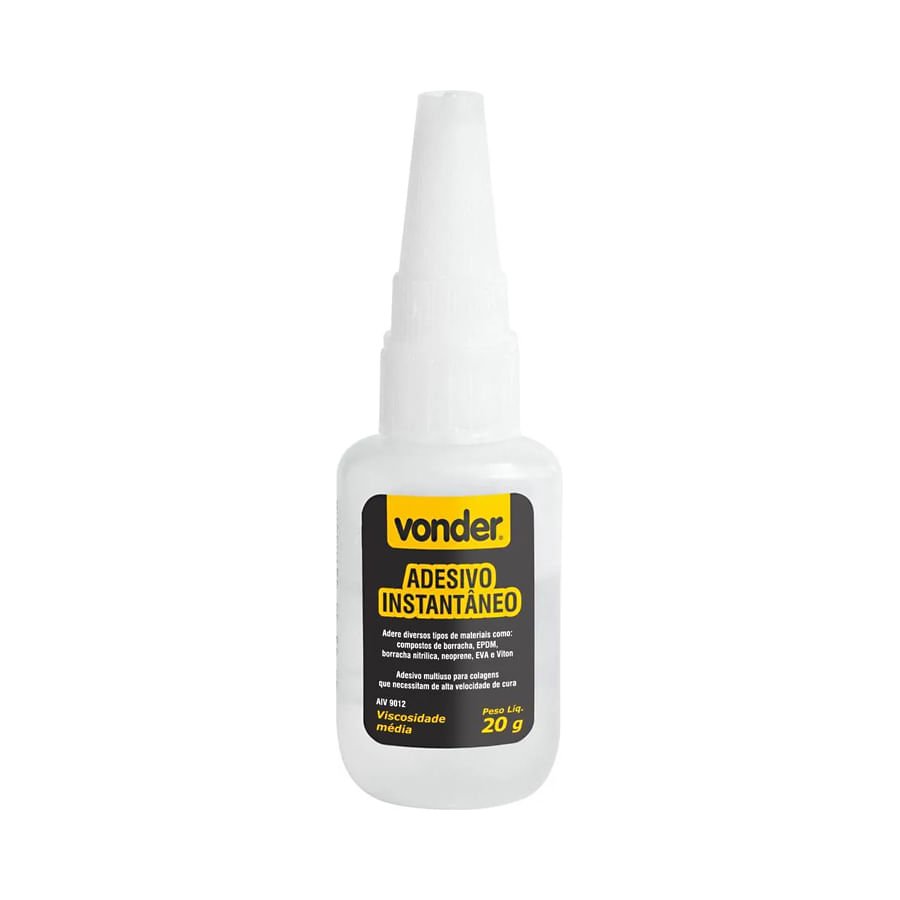 Adesivo Instantaneo  20g - Vonder