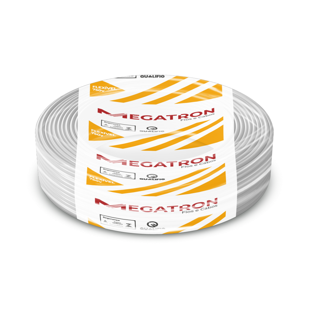 Cabo Flex 2,5mm BR 750V 100mts - Megatron