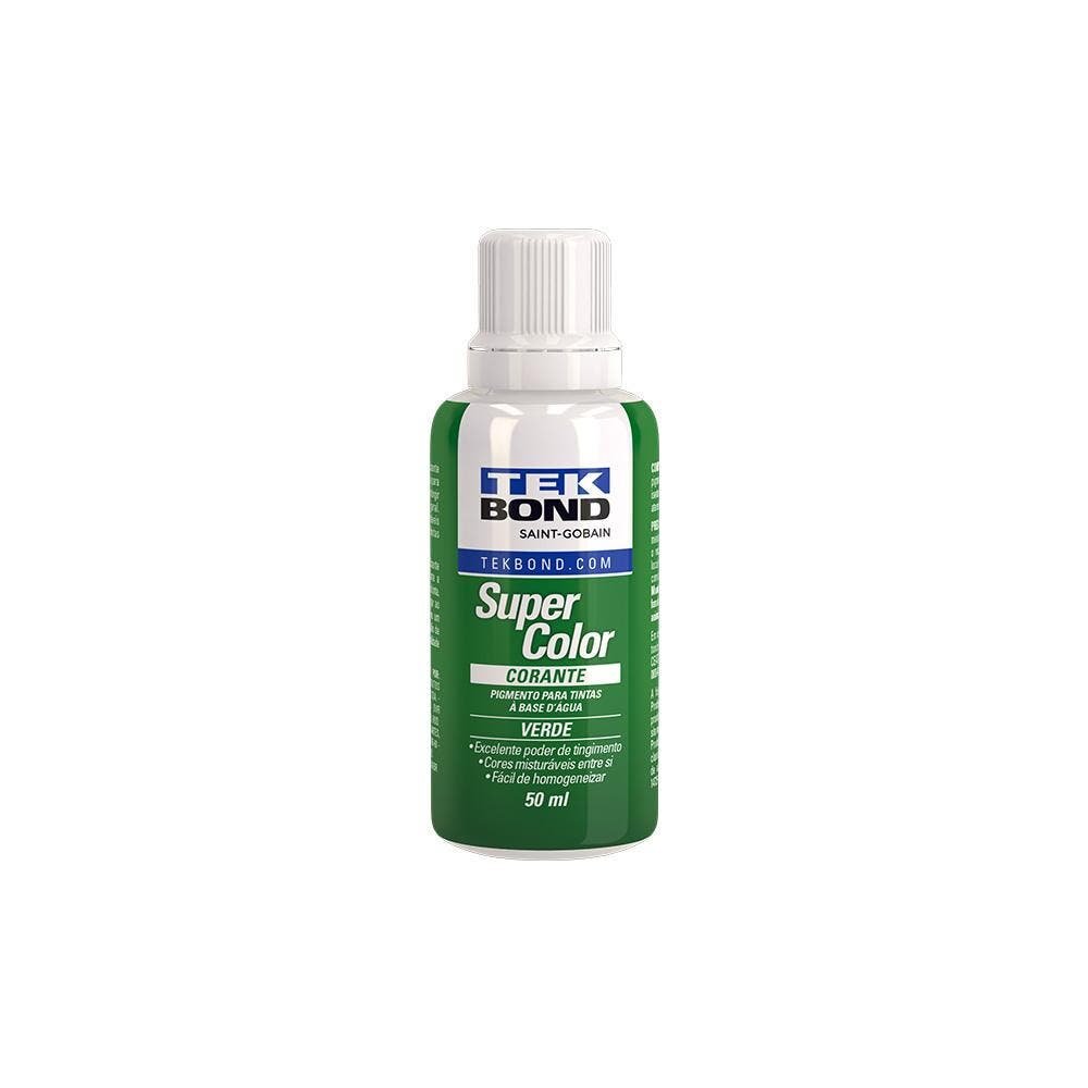 Corante Liquido 50ml Verde Tekbond