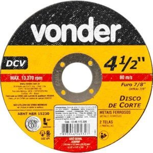 Disco Corte 115,0x3,2x22,23 Dcv Vonder