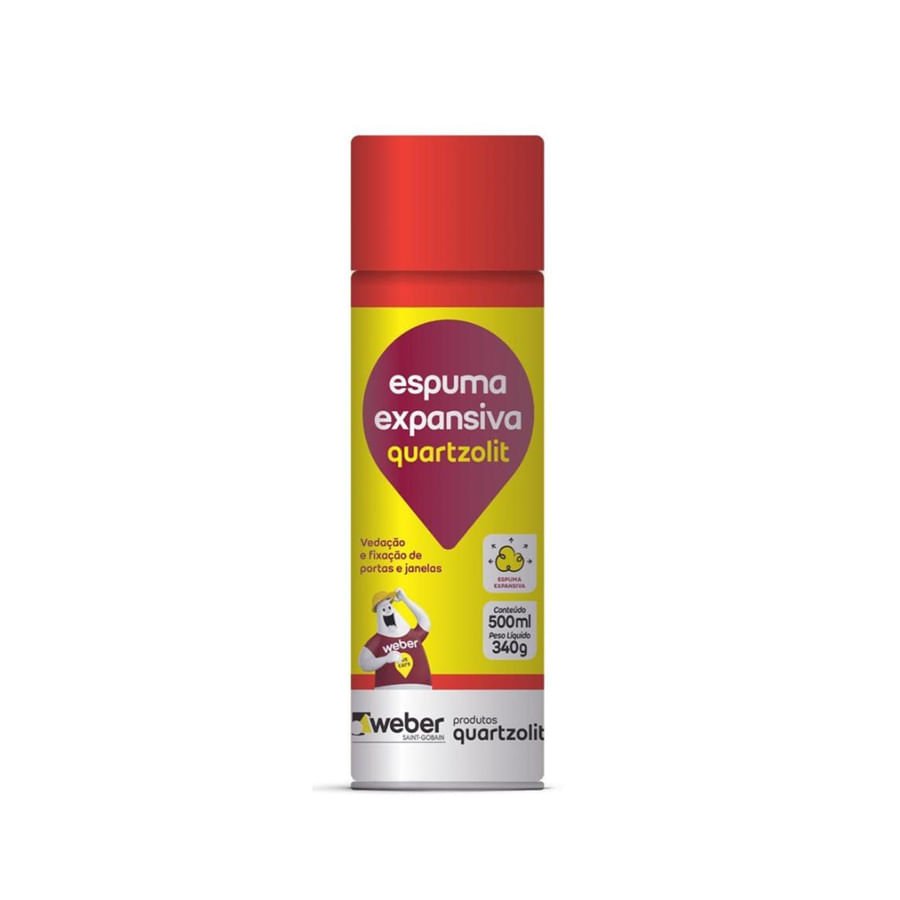 Espuma Expansiva Qtz PC 500ml - Quartzolit