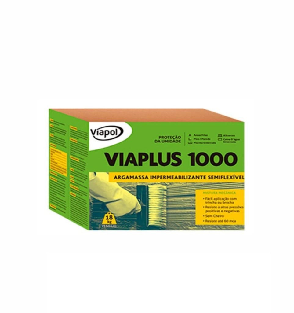 Impermeabilizante Cimentício - Viaplus 5000 Viapol