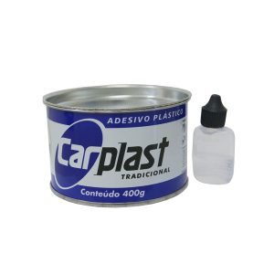 Massa Plastica Cinza (400g) - Carplast