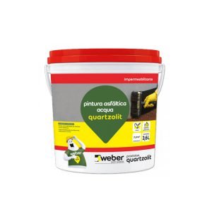Pintura Asfaltica Acqua - Quartzolit Bd 18L