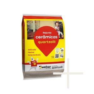 Rejunte Ceramicas Branco 1kg - Quartzolit