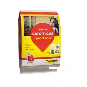 Rejunte Ceramicas Branco 5kg - Quartzolit