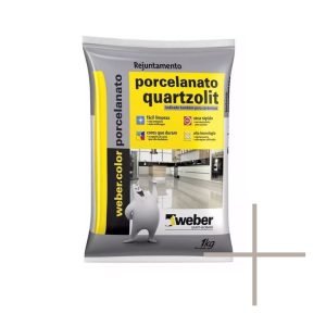 Rejunte Porcelanatos Corda 1kg - Quartzolit