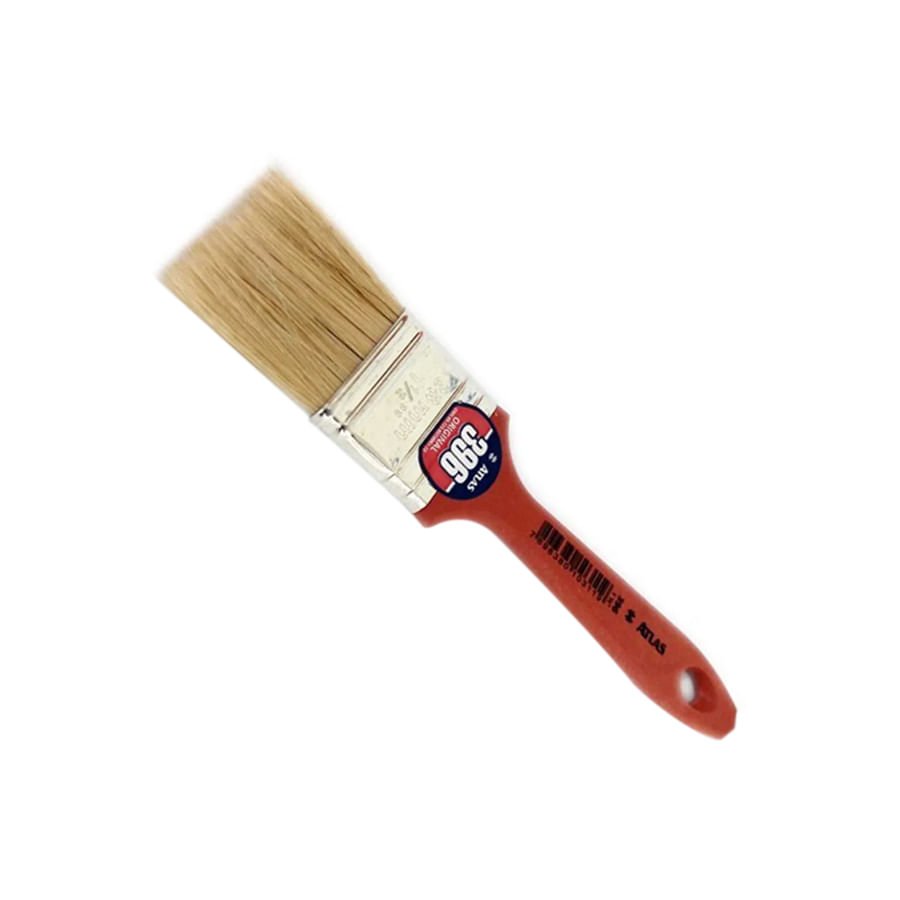 Trincha 2 1/2"  Branca 396 - Atlas